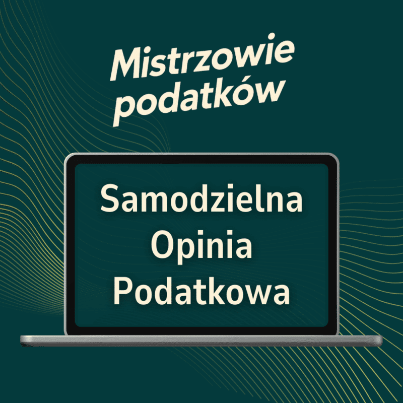 Samodzielna Opinia Podatkowa